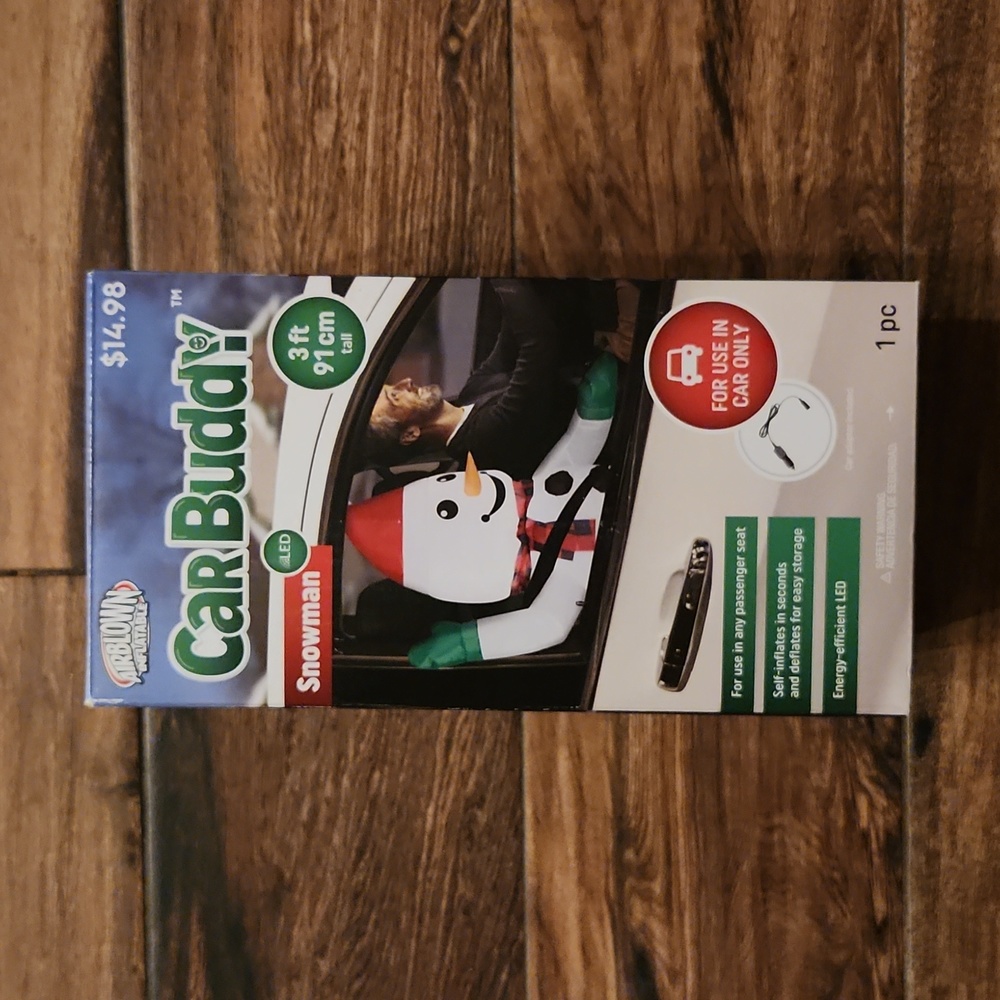 Snowman CarBuddy